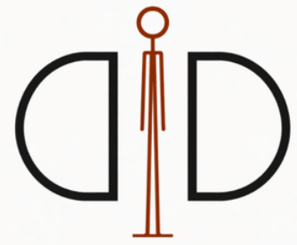 Logo di Diego Donadei, doppia D con figura centrale
